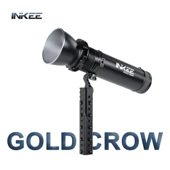 Видеосвет INKEE Gold Crow snage 60 W s ugrađenom baterijom 9600 mah, Dnevni Dvije svjetiljke za vanjsku Fotografije snage 2700-6500 Na pri dnevnom svjetlu 2700-6500 Na