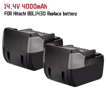 Эрзац 14,4 v 4000 mah li-ion baterija Hitachi kombinaciji set električnih alata BSL1430 BSL1460B BSL1830 BSL1860B