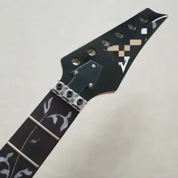 Zamjena fretboard električne gitare u stilu Ibanez, inlay od rosewood fretboard na 24 lada